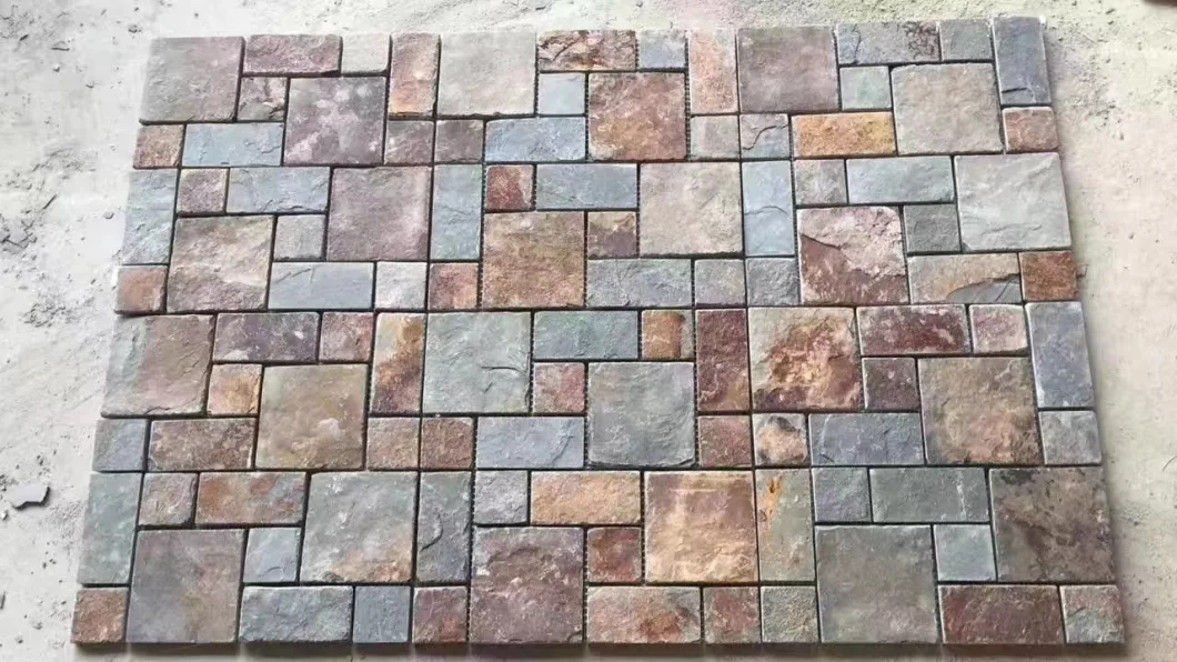 Natural Rustic Colorful Slate Tile Slate Culture Stone