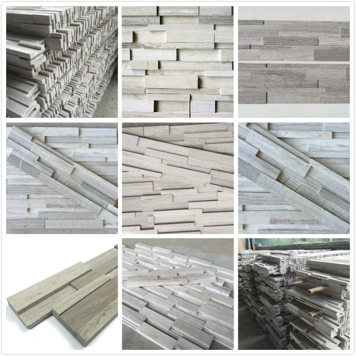 White Oak Marble Ledge Stone Marble Stacked Stone Culture Stone